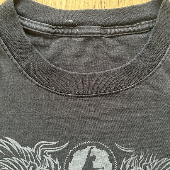 Y2K ACDC Black Ice Shirt Mens Large Black 2008 2009 Tour Band Rock Graphic Tee - Picture 4 of 8